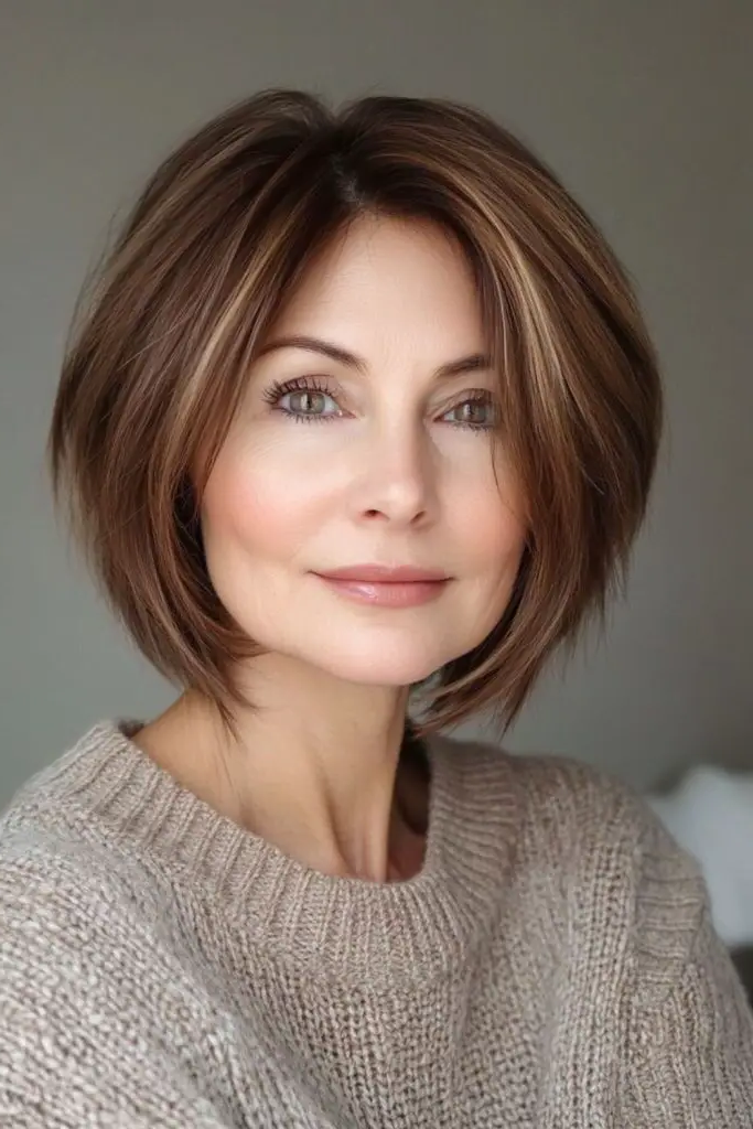 29 Best Bobs for Thin Hair Older Women Ideas 25 23. Uneven Bob