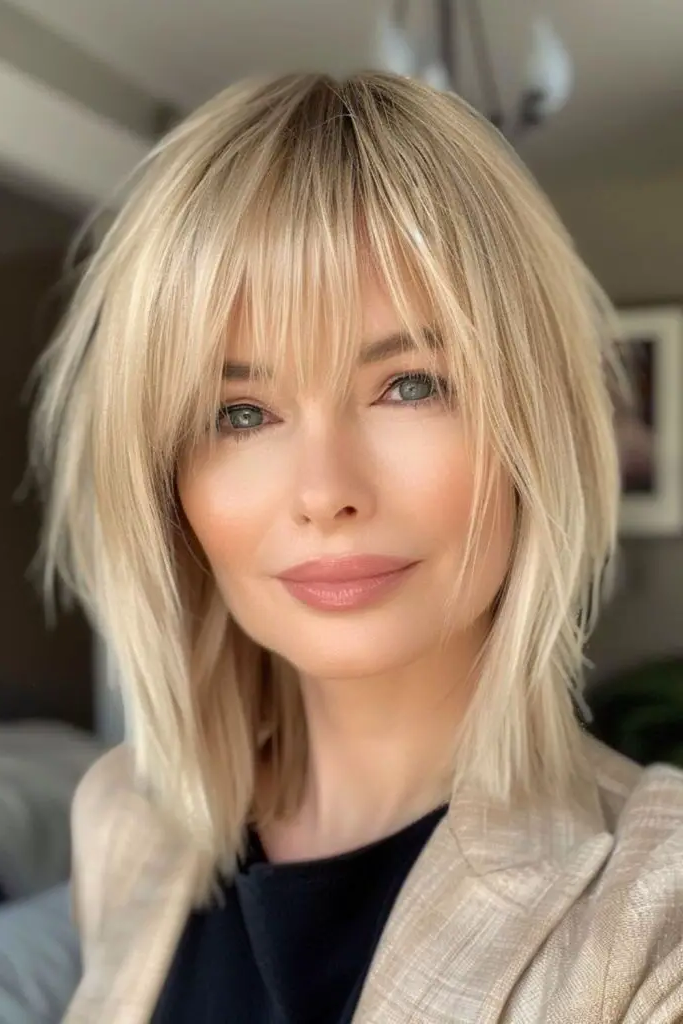 29 Messy Blonde Bob Ideas 25 23. Vanilla Swirl Disorder