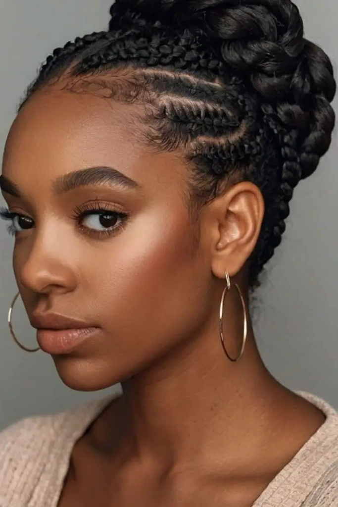 24. Braided Crown Accent