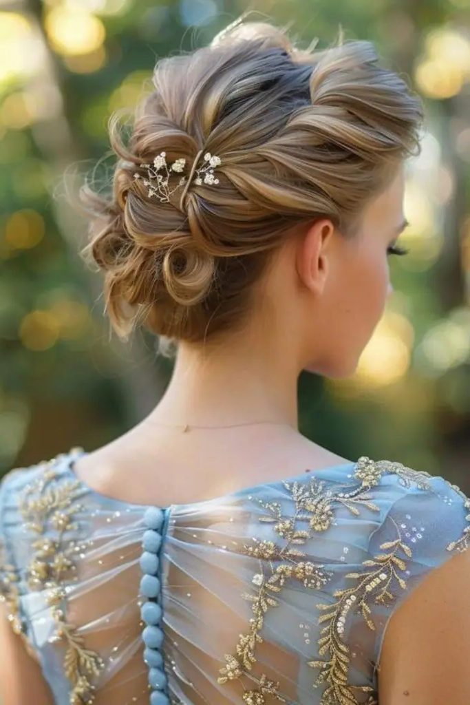 24. Celestial Halo Updo