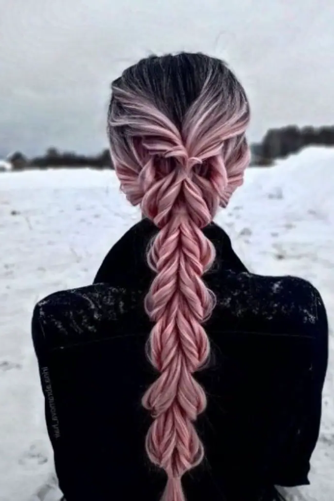 24. Cross-Over Ski Braids