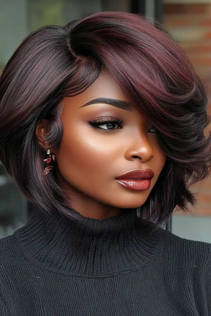29 Brilliant Brazilian Wool Hairstyles 26 24. Wool Asymmetrical Bob