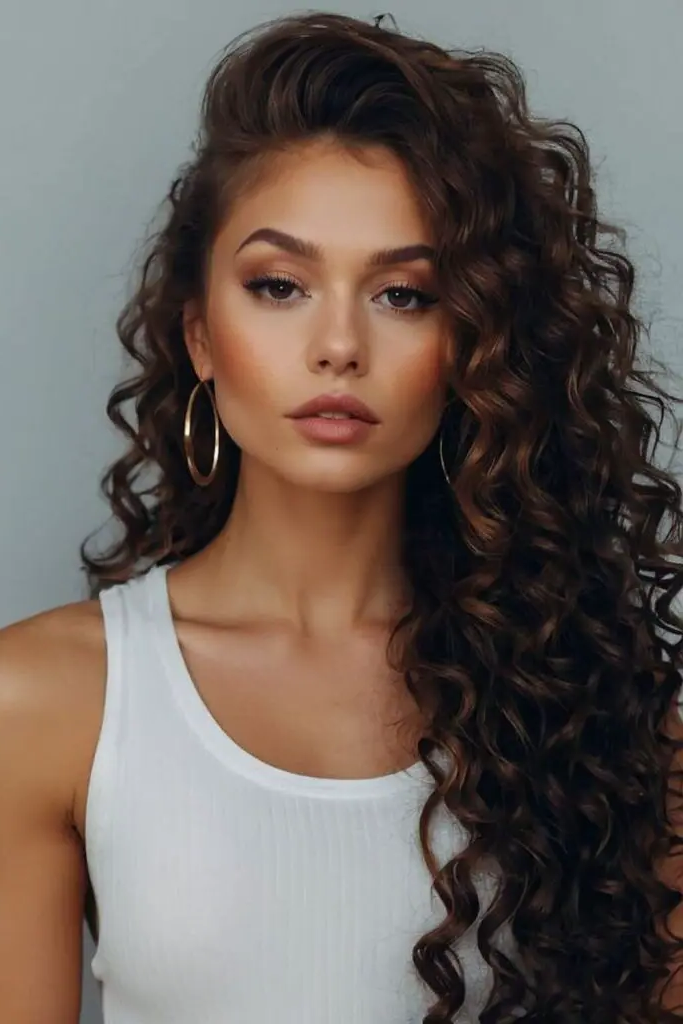 28 Best Lace Frontal Hairstyles 27 25.Fluffy Permed Waves