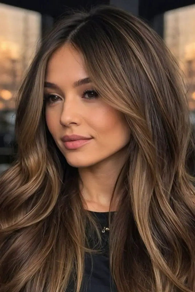 29 Stunning Summer Hair Color for Brunettes 27 25. Chestnut Fire Mirage