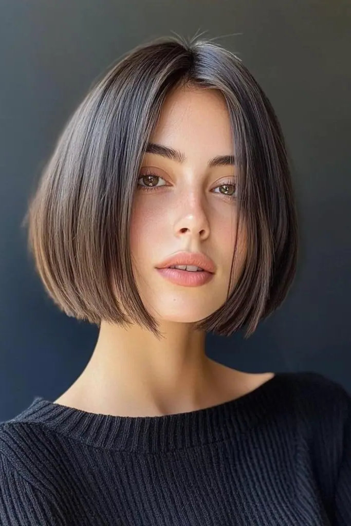 25. Minimalist Sleek Bob