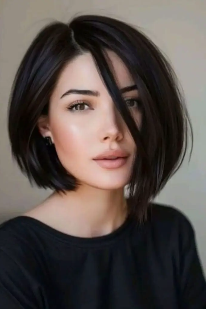 29 Awesome Angled Bob Hairstyles 27 25. Nightfall Blade Bob