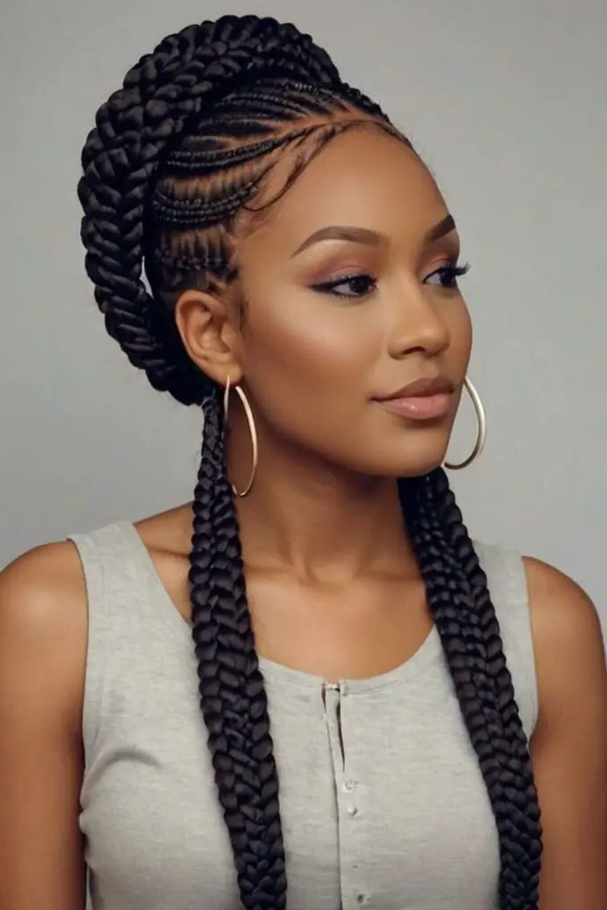 25. Pinwheel Braided Masterpiece