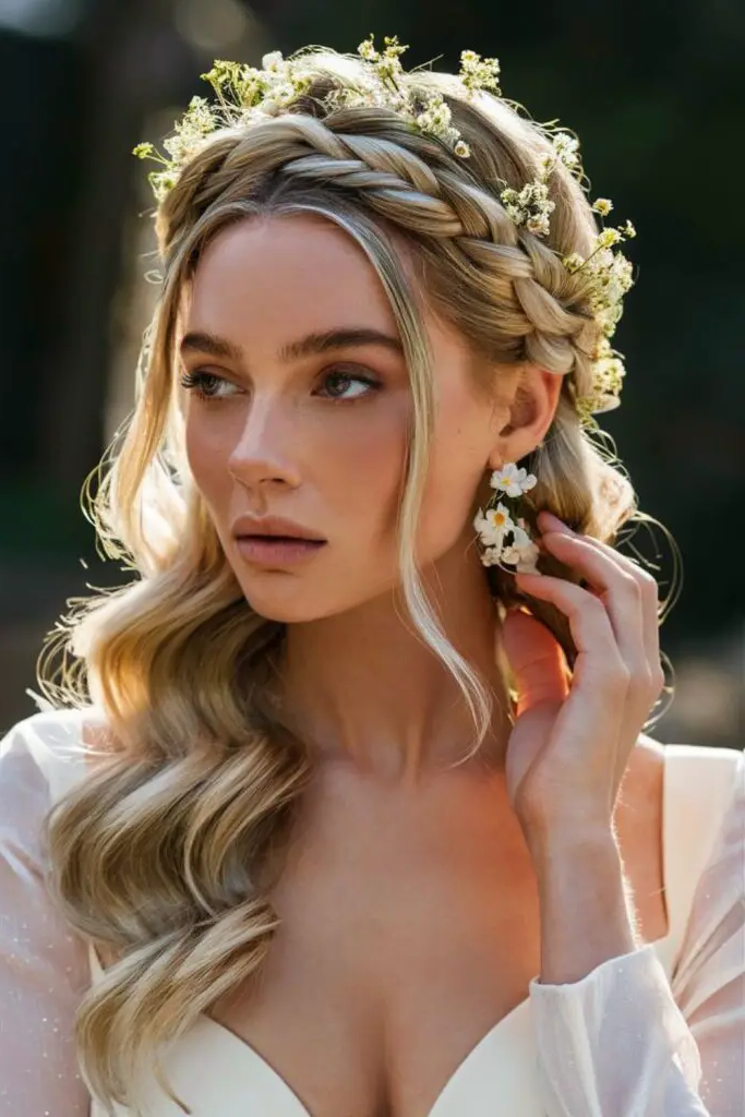 25. Spellbound Twisted Half-Up