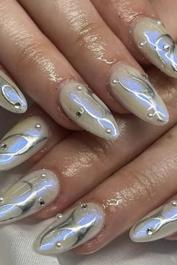 25. Starlit Dewdrop Sparkle