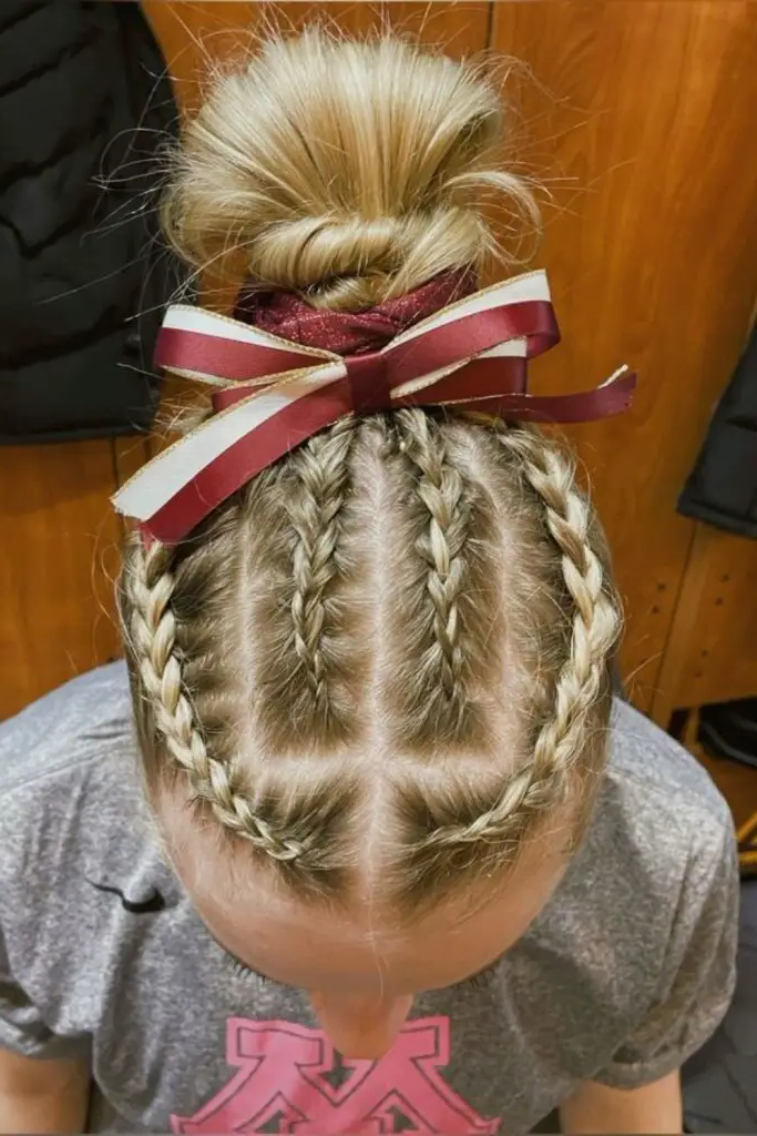 29 Gorgeous Soccer Hairstyles 28 26. Crown Twist Grace