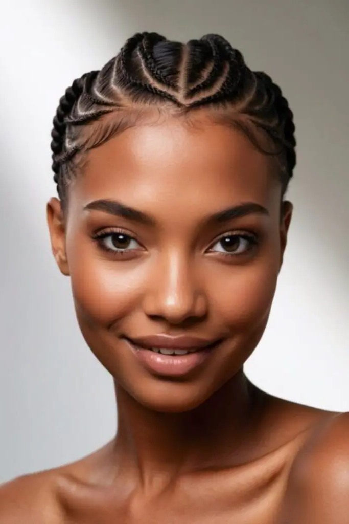 27 Best Big Cornrows Hairstyles 28 26. Diamond Grid Rows