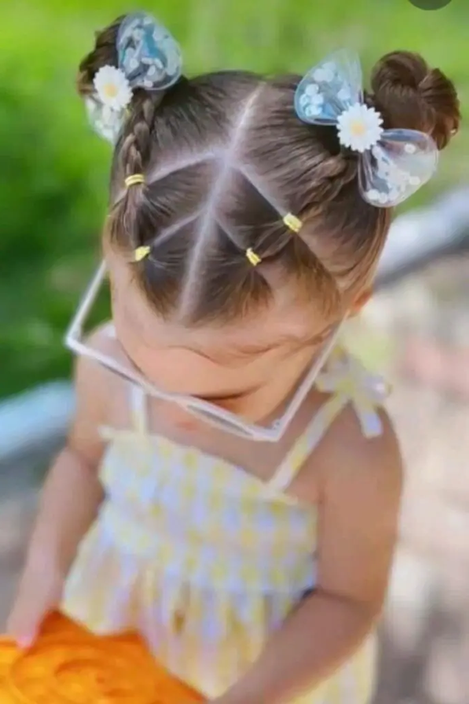 27 Cutest Toddler Beaded Hairstyles for Kids 28 26. Royalty-Inspired Beaded Updo