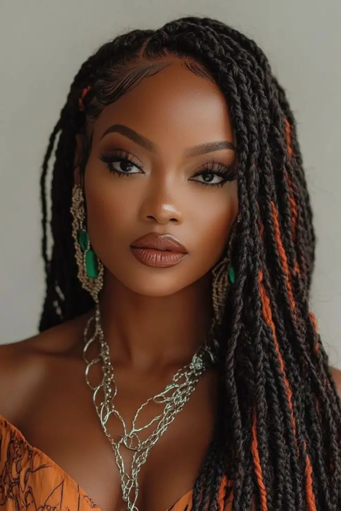 26. Side-Parted Locs Waves