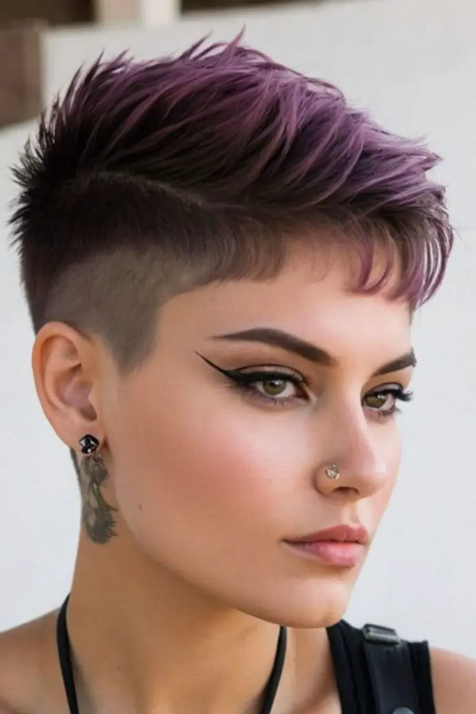 28 Super Short Pixie Cuts Inspirations 28 26. Super-Short Mohawk Pixie