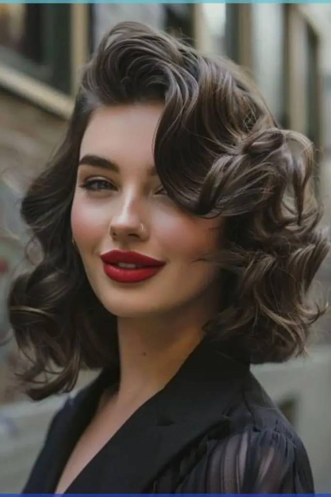 28 Best Volume Haircut for Thin Hair Ideas 28 26. Vintage Waves Lift