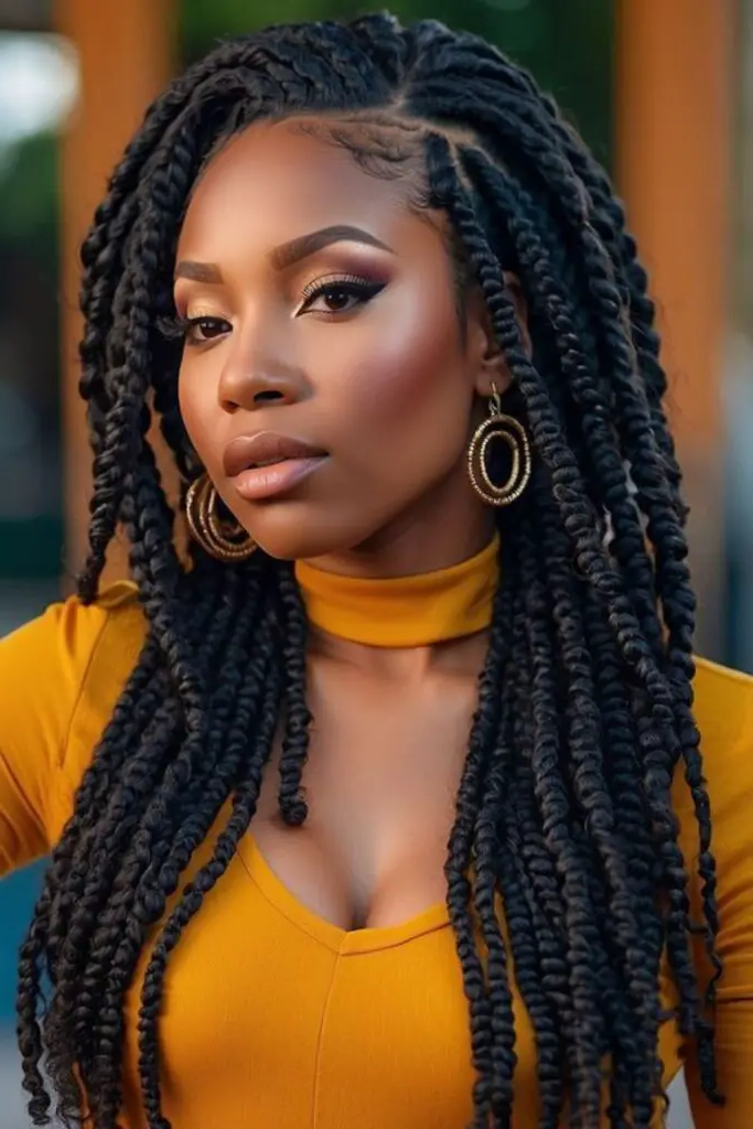 29 Brilliant Brazilian Wool Hairstyles 28 26. Wool Side Swept Glam