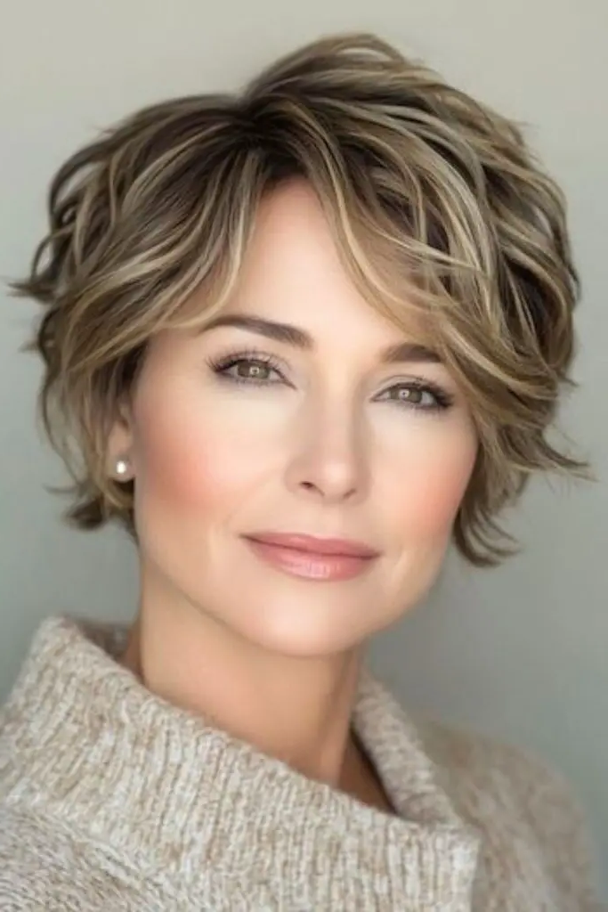 29 Best Sassy Hair Older Women Hairstyles 29 27. Cascade of Soft Waves