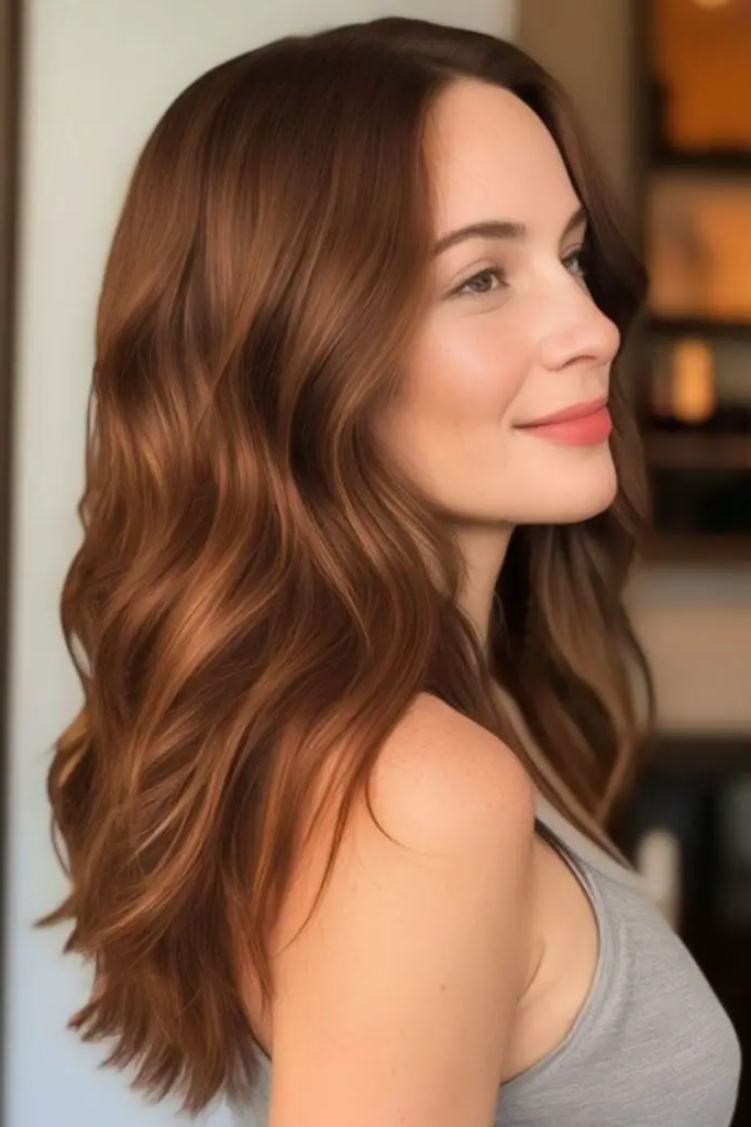 27 Brunette Hair Color Ideas for Summer 29 27. Dark Honey Roast Glow