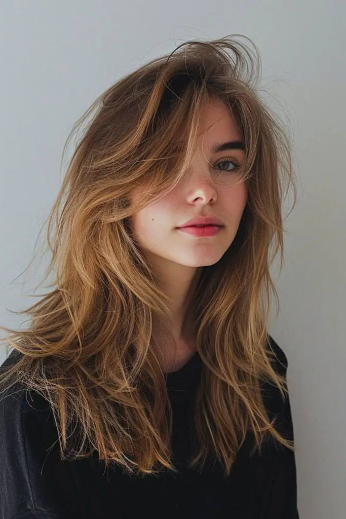 27 Shag Cut Straight Hair Ideas 29 27. Eternal Flux