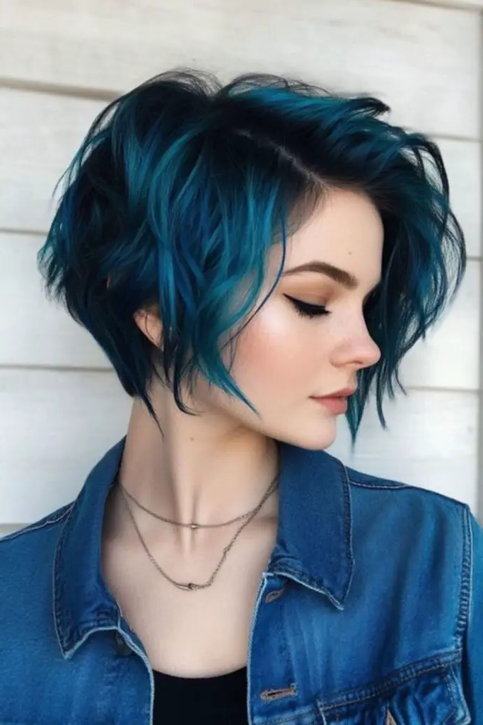 27. Sapphire Mist Curls