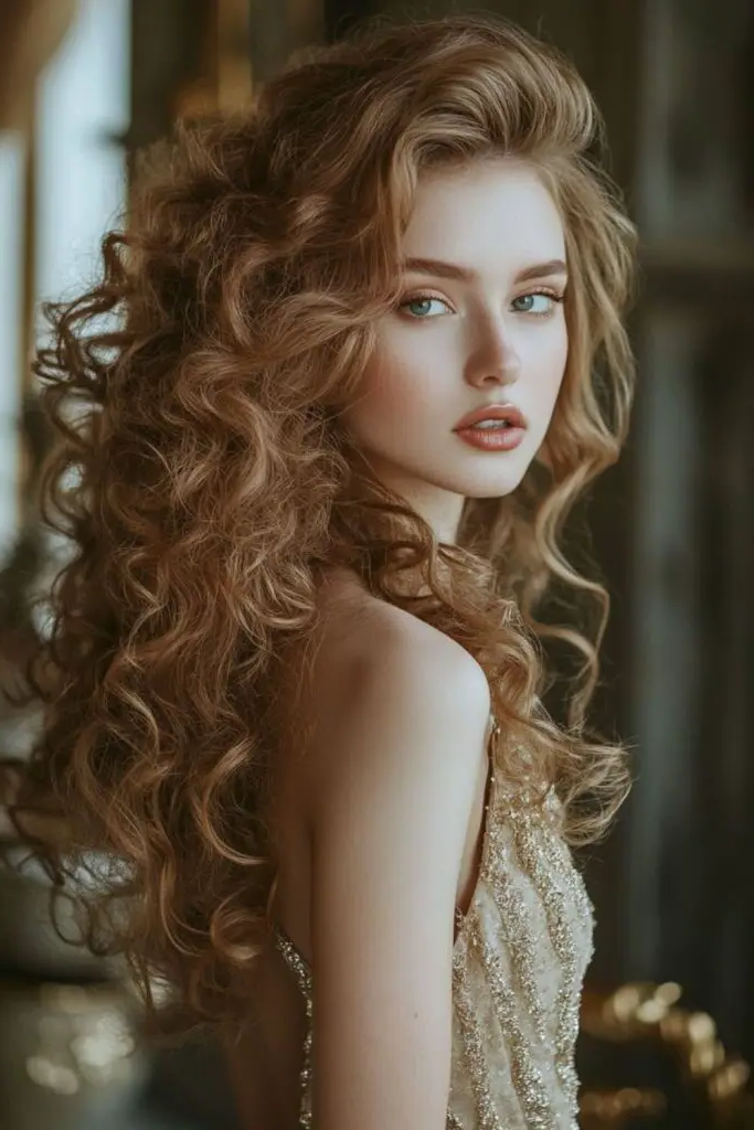 28 Best Haircuts for Thin Fine Hair Long 29 27. Side-Swept Curls with Layered Ends