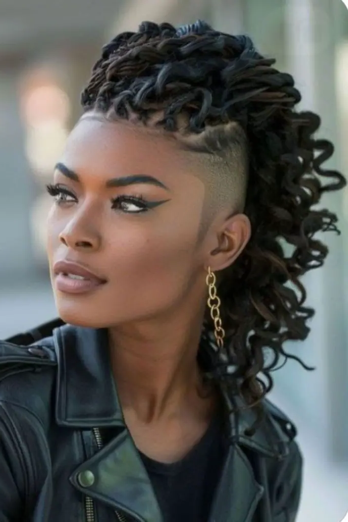 28 Best Dreads Short Hair Styles 29 27. Twisted Fade Perfection