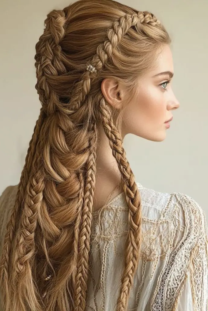 27 Best Winter Hair Braid Ideas 28 27. Winterwoven Zigzag
