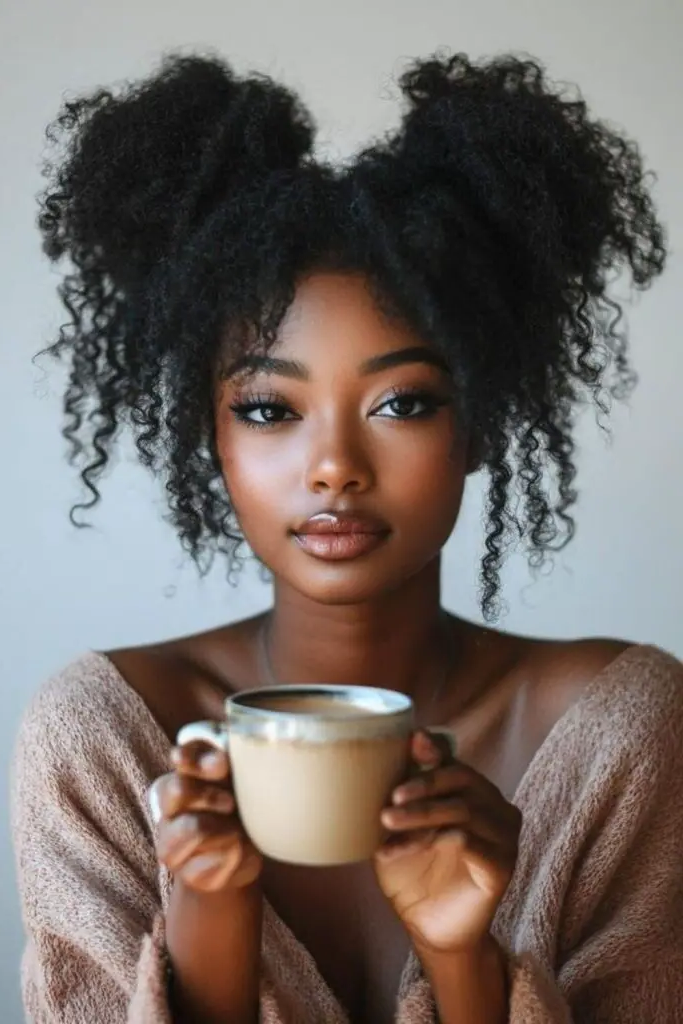 29 Best Black Baddies Hairstyles to Try 29 28. Cloud Nine Puffed Perfection