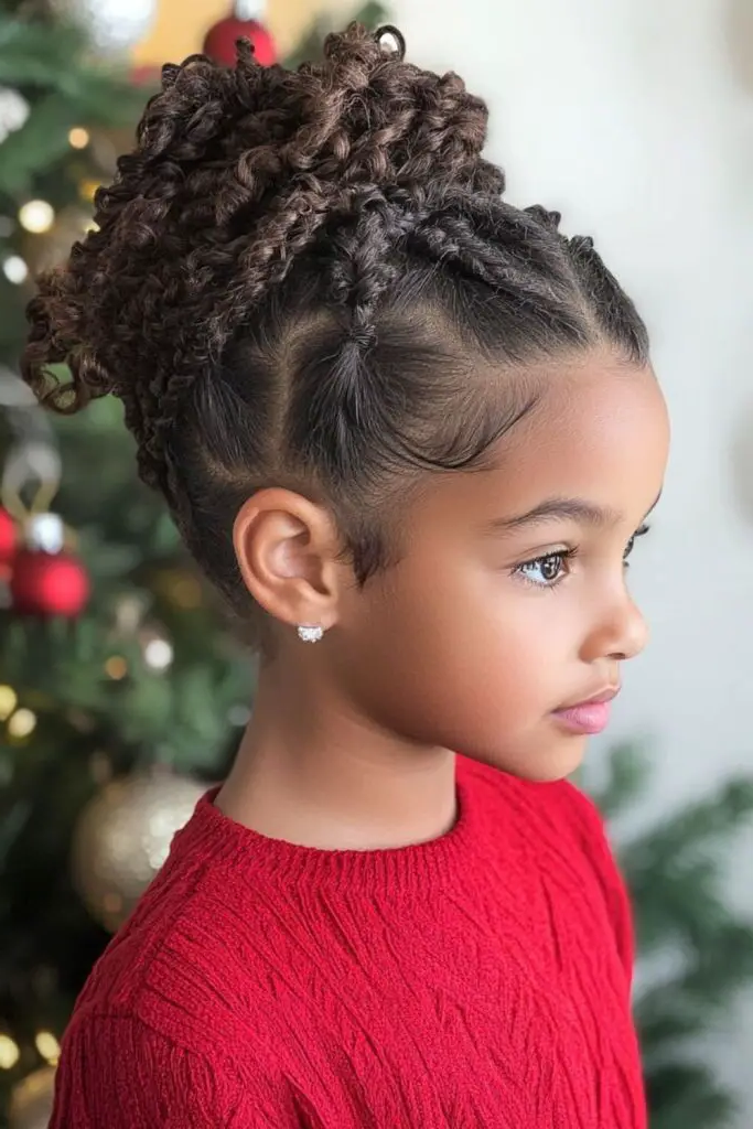 28 Trendy Kids Cornrow Hairstyles 30 28. Crown Braids: Royal and Timeless