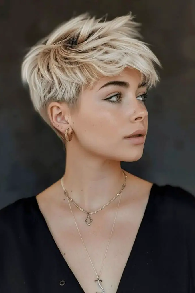 28. Ethereal Grunge Pixie Cut