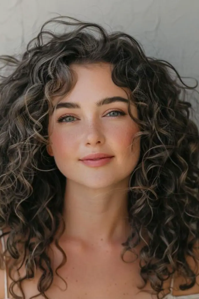 28 Stunning Medium Curly Haircuts 28 28. Moonlit Ripple Symphony