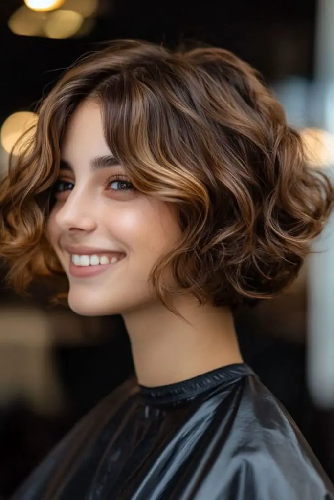 29 Short Bob for Thin Hair Ideas 30 28. Retro Pin-Curl Bob Twist