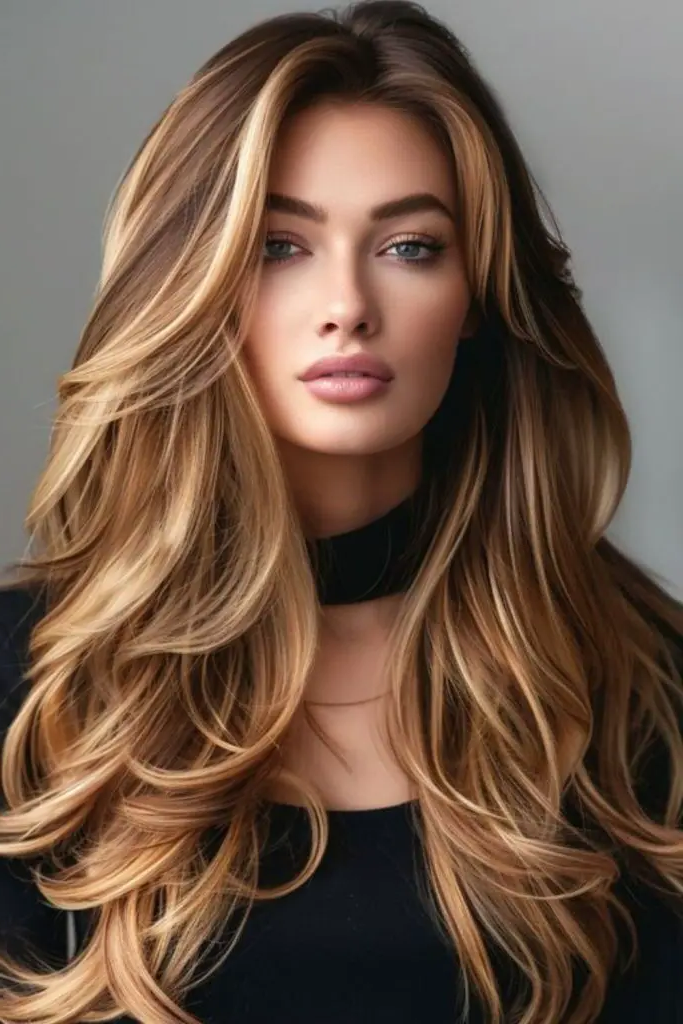 29 Stunning Summer Hair Color for Brunettes 30 28. Russet Glimmer Highlights