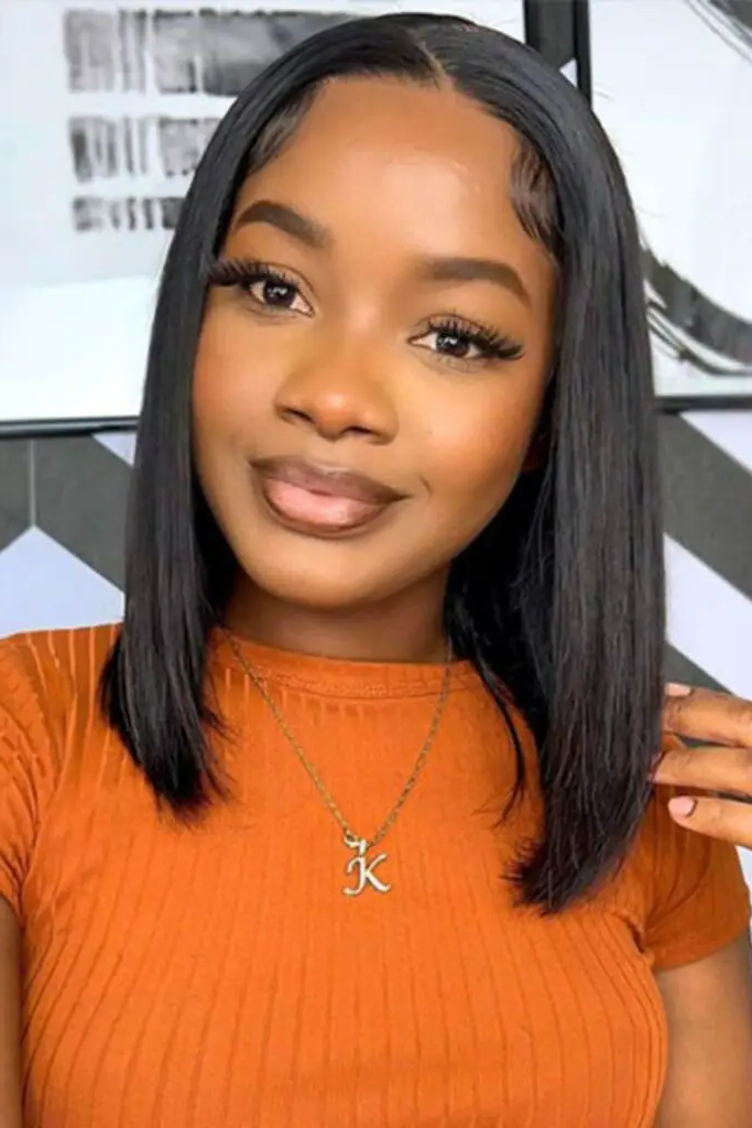 28 Best Lace Frontal Hairstyles 30 28. Shiny Straight Lob