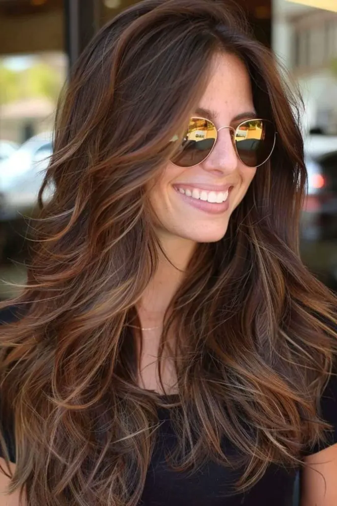 29 Stunning Summer Hair Color for Brunettes 31 29. Autumn Maple Infusion