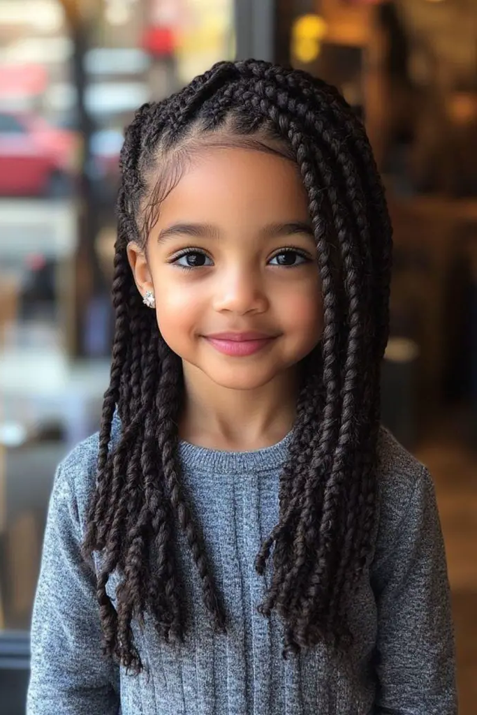 29 Cute Toddler Braids Hair Ideas 31 29. Braid-Twirl Combo
