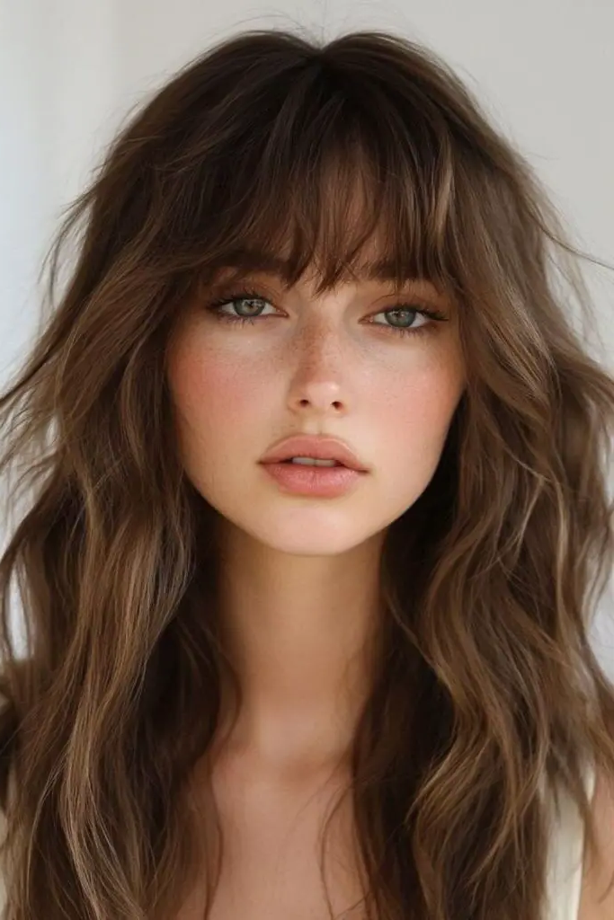 29 Gorgeous Soccer Hairstyles 31 29. Curtain Fringe Chic