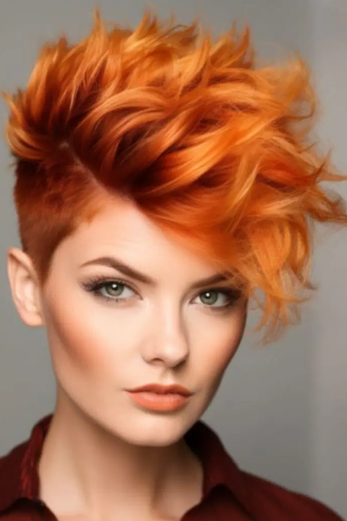 29. Flaming Faux Hawk