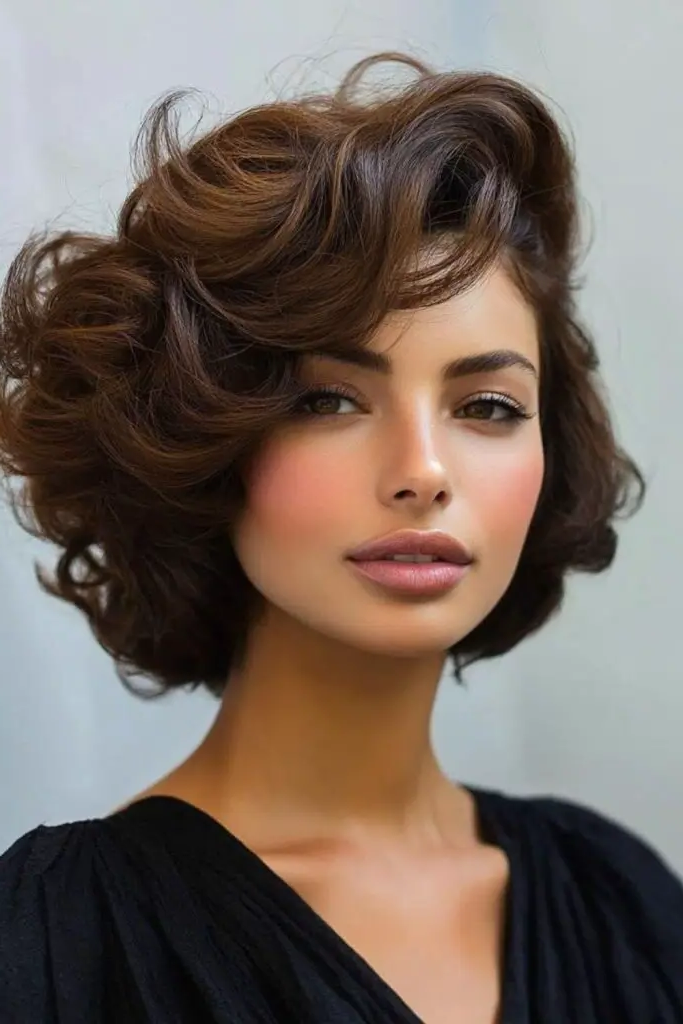 29 Top Spring Hairstyles for 2025 31 29. Messy Side Part with Loose Curls