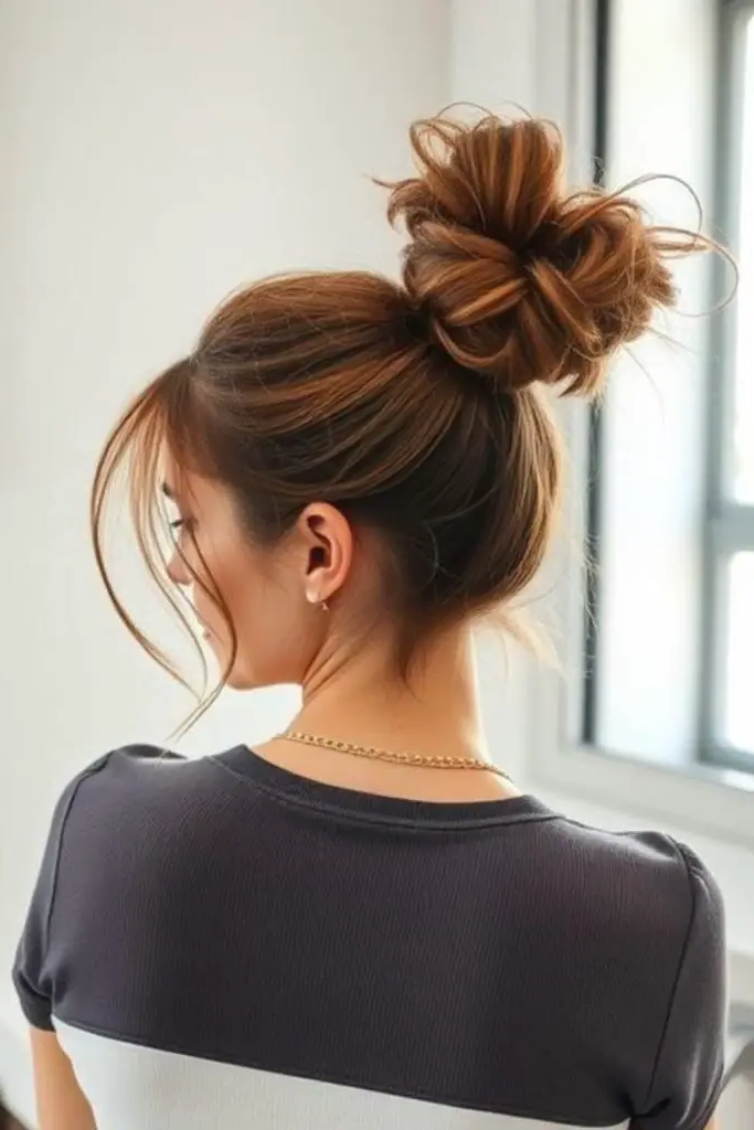 29. Super-Quick Chunky Twist Bun