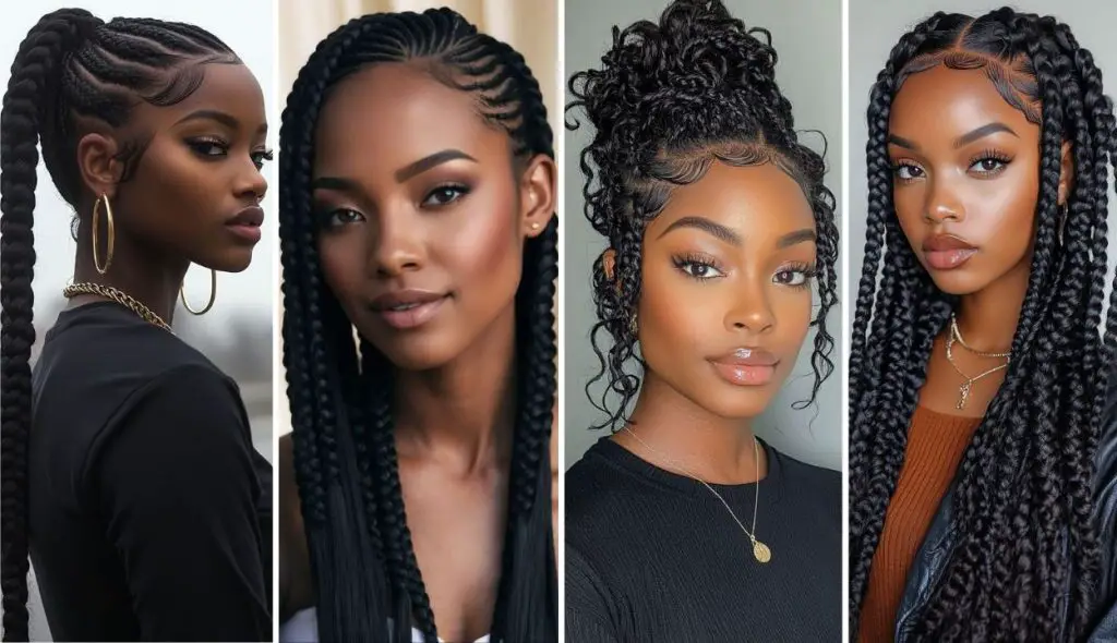 27 Best Big Cornrows Hairstyles 2 Image