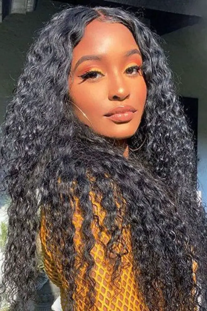 28 Best Lace Frontal Hairstyles 5 3.Luxurious Curls for Days