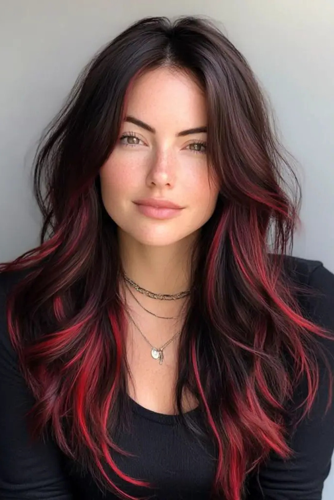 29 Dark Cherry Coke Hair Color Ideas 5 3. Electric Cherry Voltage