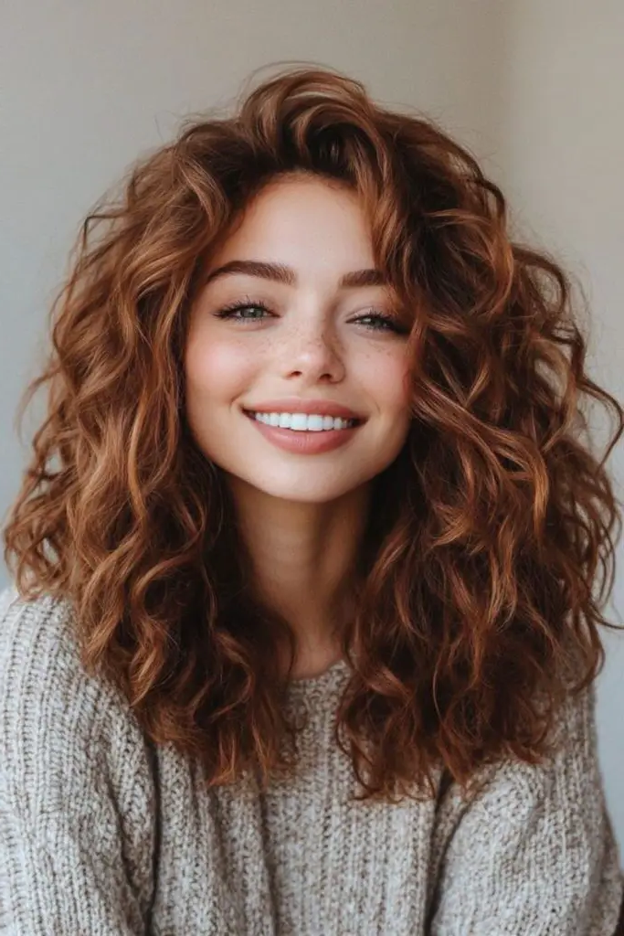 29 Wavy Layered Haircuts 5 3. Enchanted Mist Curls