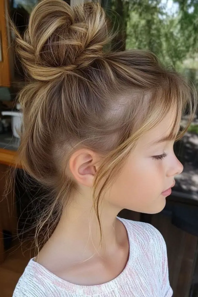 3. Messy Bun Bliss