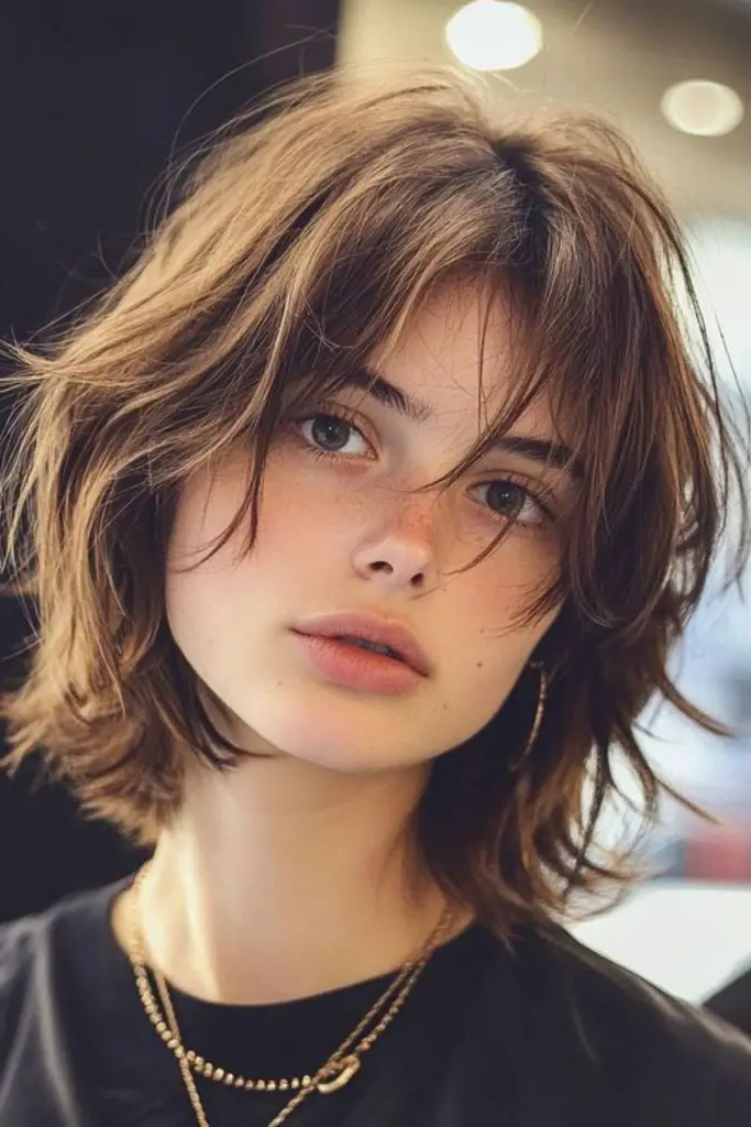 3. Moonlit Feather Bob