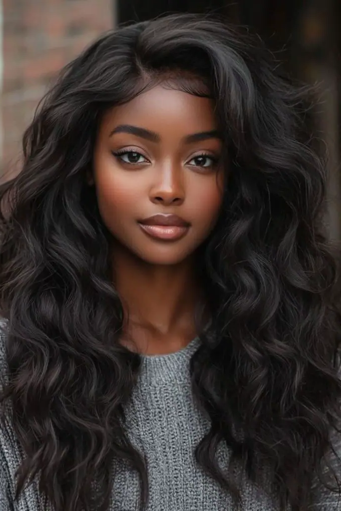 27 Best Crochet Hair Ideas 5 3. Ocean Wave Illusion