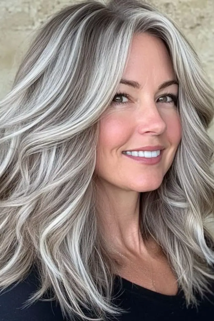 4. Ice-Kissed Platinum Weave