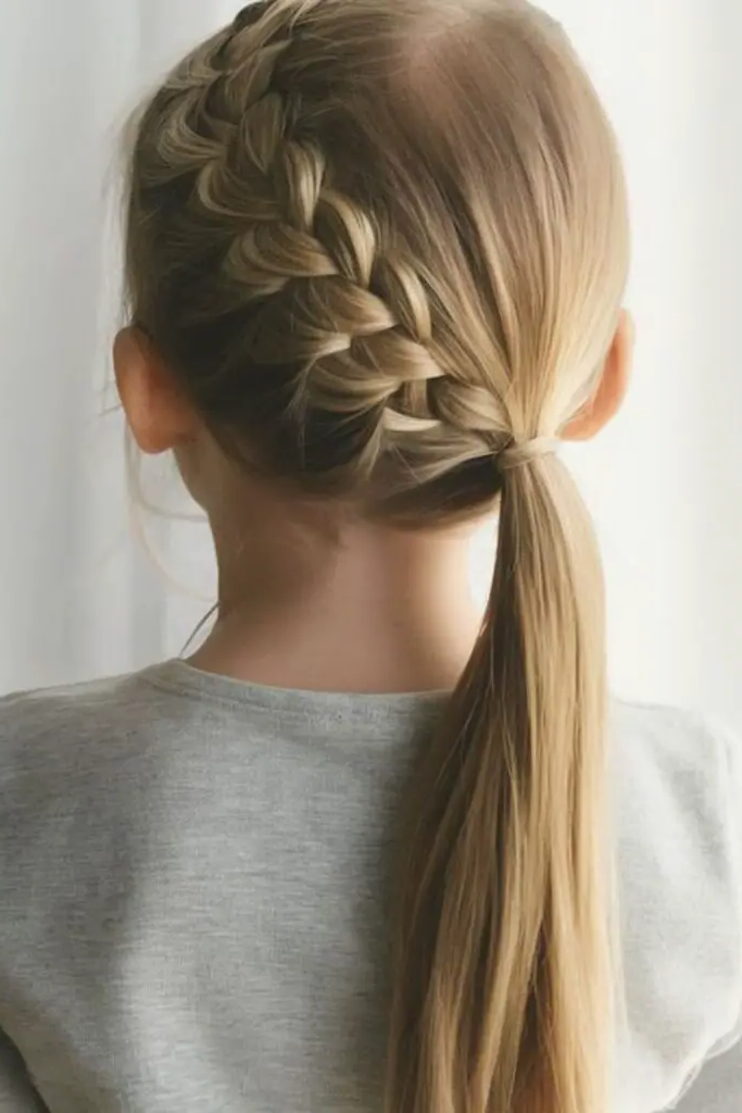 4. Side Ponytail Chic