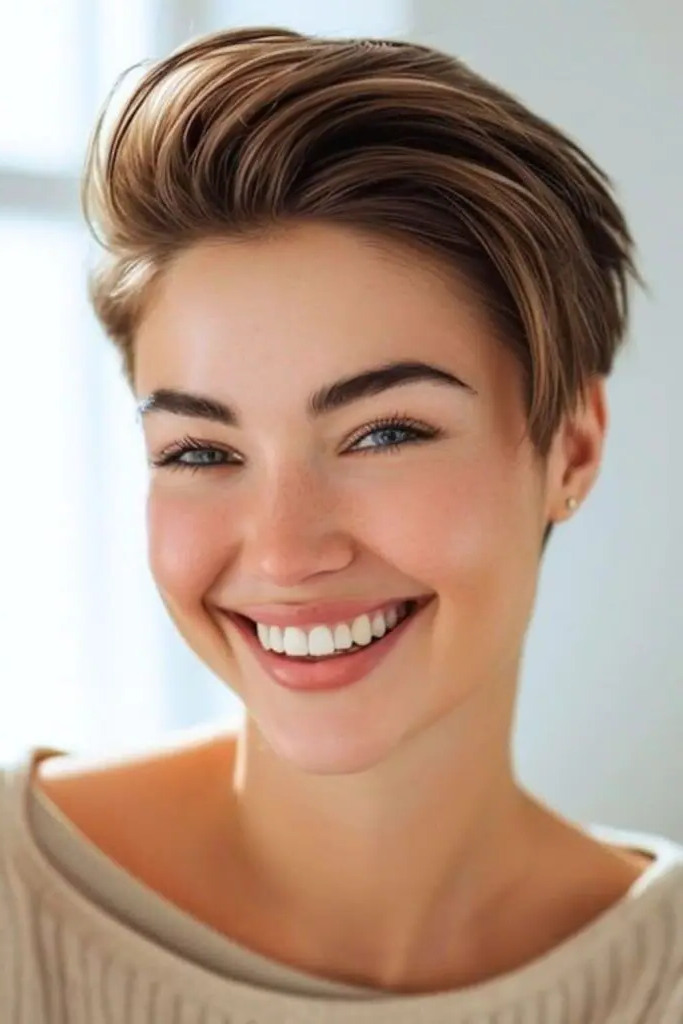 4. Sleek and Sophisticated: The Smooth Pixie